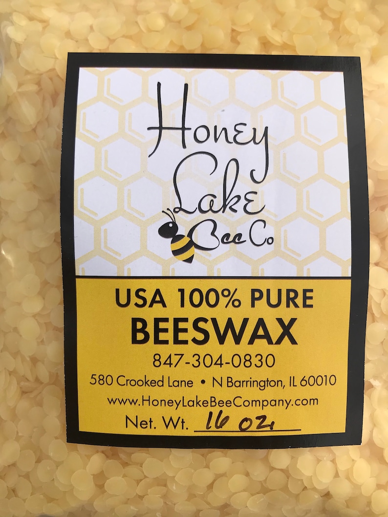 USA Beeswax Pellets, Direct from the Beekeeper!- Cosmetic Grade, Triple Filtered - NO Chemicals used in Cleaning FAST Shipping 