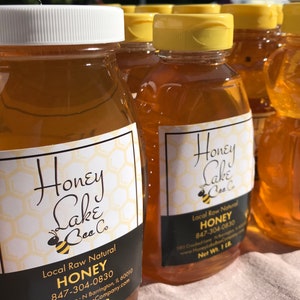 Raw Honey: Midwest Goldenrod, Fall & Spring Honey