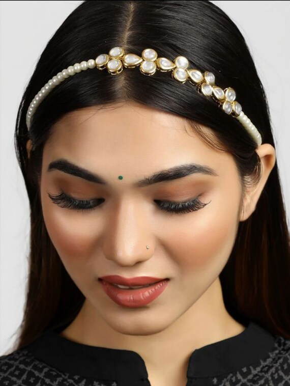 Indian Bridal Mathapatti Karishma Kapoor Inspired Headband