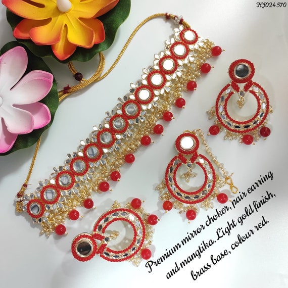 Darpan- Mirror Handmade Earrings
