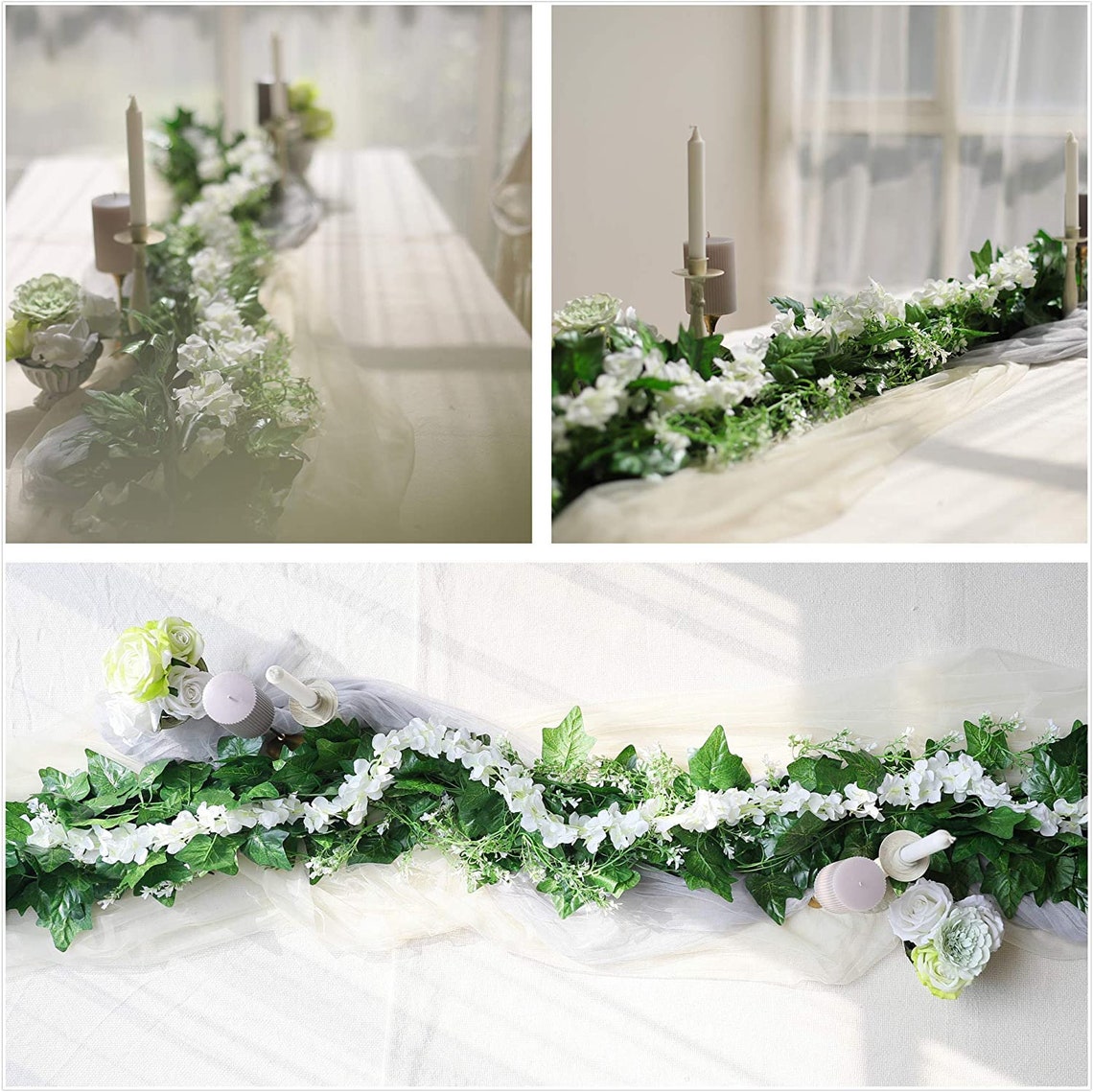 15Pack Aesthetic Artificial Fake Vines Flowers Plants Etsy