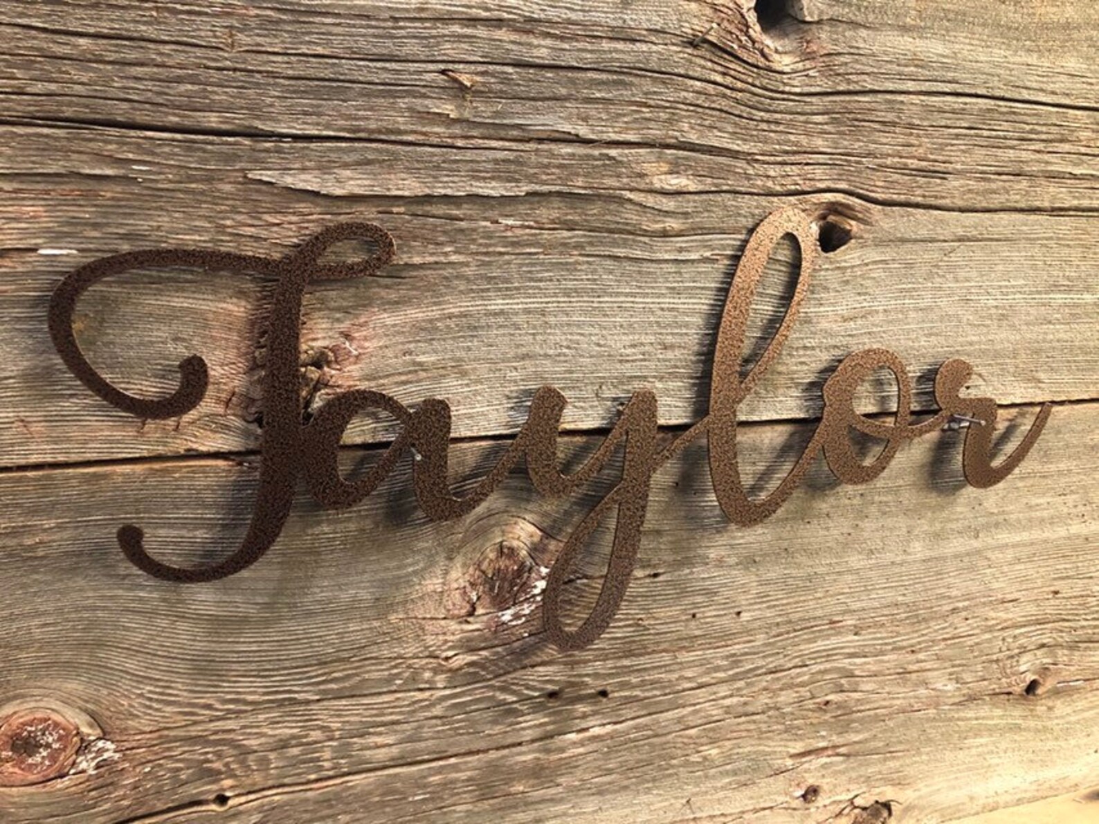 Personalized Last Name Wall Decor