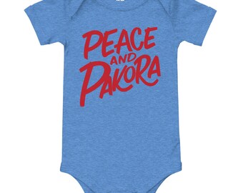 T-shirt Pour la paix et pakora Baby