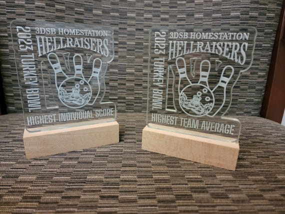 Custom Acrylic Plaques and Trophies
