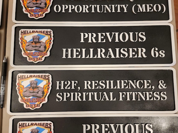 Custom multi-layer signs