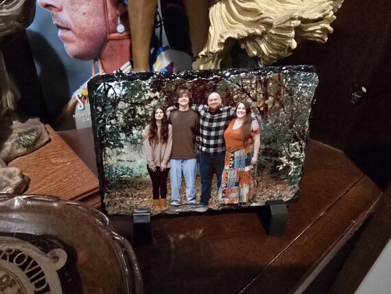 3.5 x 5 in Custom Photo Slate
