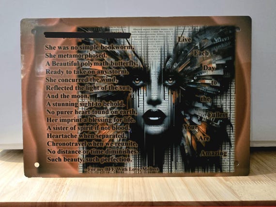 Custom Metal Signs 8 x 10