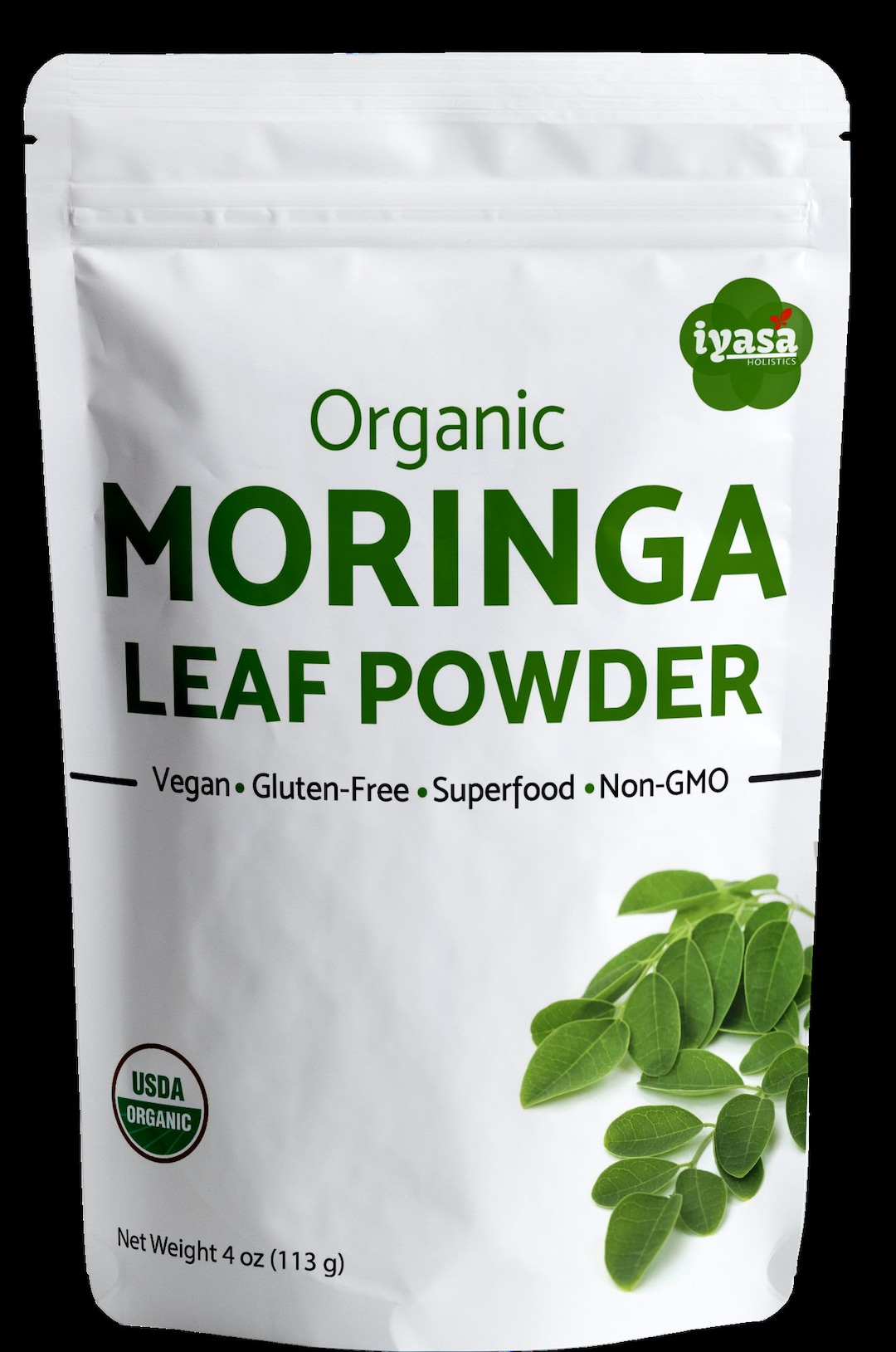 Superalimentos Al Por Mayor Moringa En Polvo Hoja De Moringa En Polvo Bolsa De E - Foto 5
