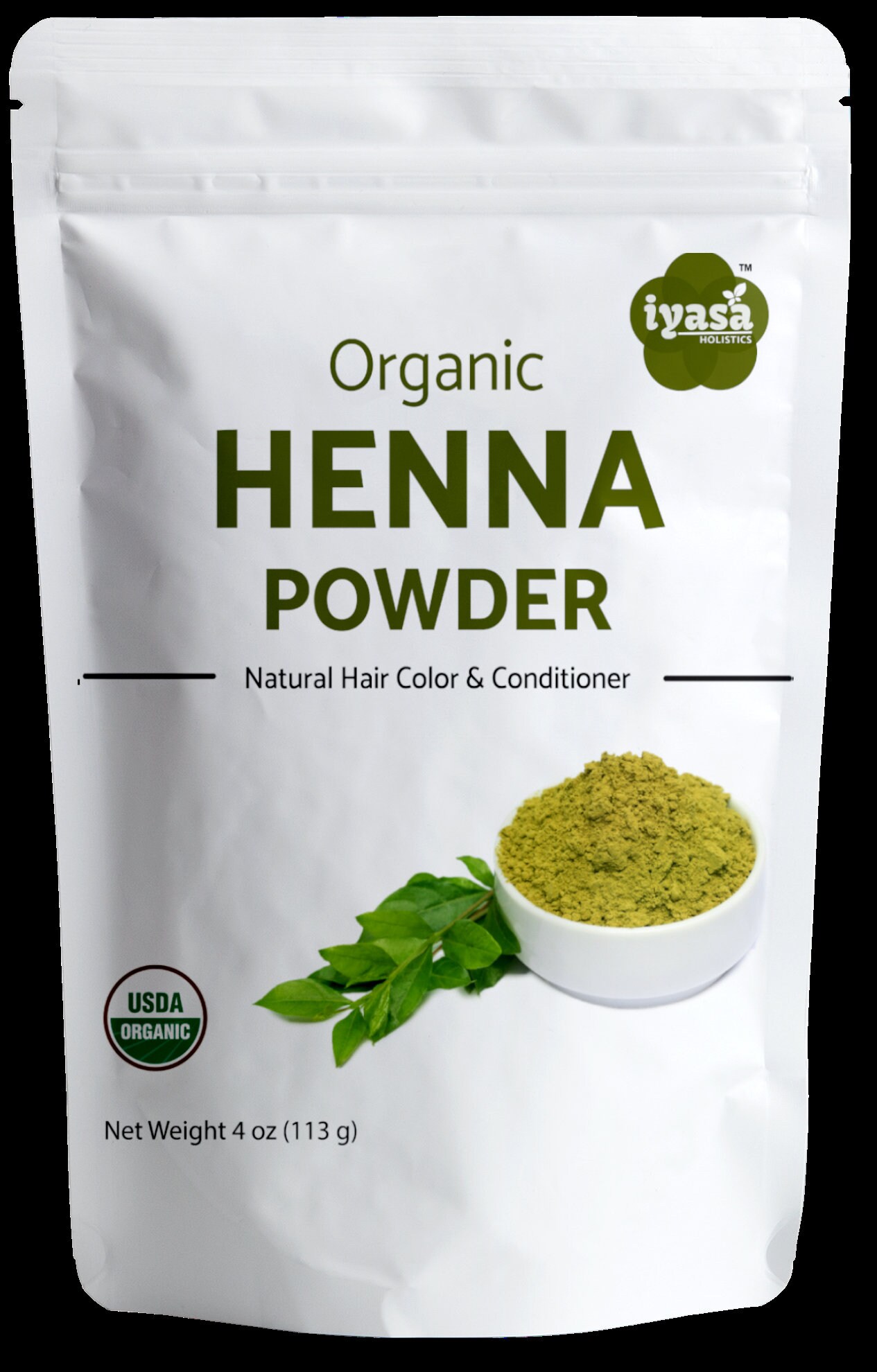 Organic Henna Powder, Lawsonia Inermis , Natural Hair Color Dye, Chem…