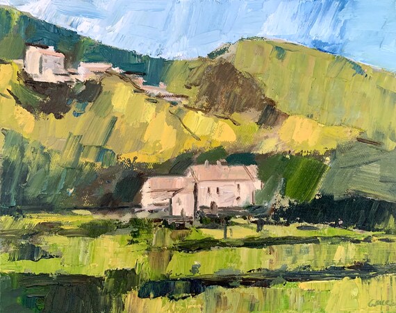Fine Art, Original, Oil Painting, Impressionist, French