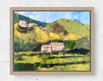 Fine Art, Original, Oil Painting, Impressionist, French