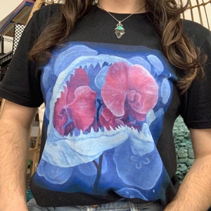 Shark Jaw T-Shirt with Original Artwork by, Hannah Keats