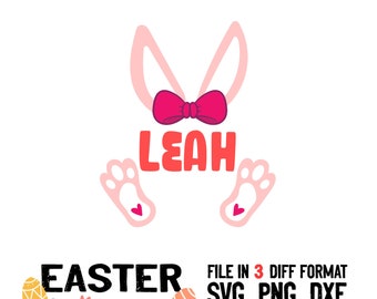 Free Easter Bunny Svg With Name