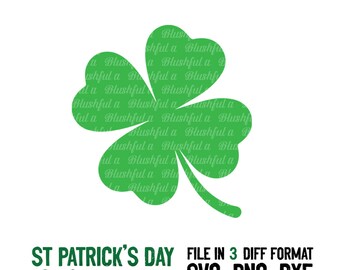 Download Four Leaf Clover Svg Etsy