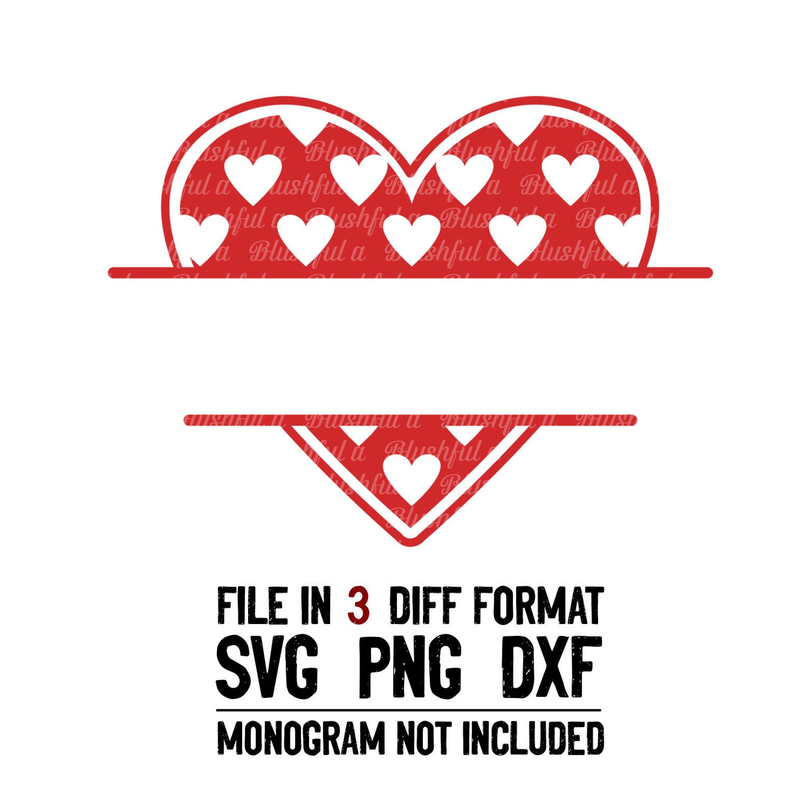 Valentine's Day SVG Heart SVG Heart Name Frame SVG  Etsy
