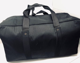 Large Duffel Travel Bag - Black