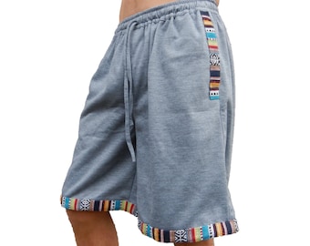Wide JOGGING shorts with ZIP pockets ref: 221