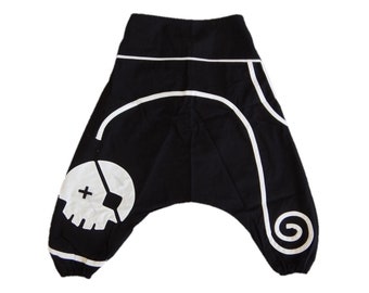 Pantalon sarouel de pirate unisexe en coton pour enfant de 12 mois à 6 ans réf: 253