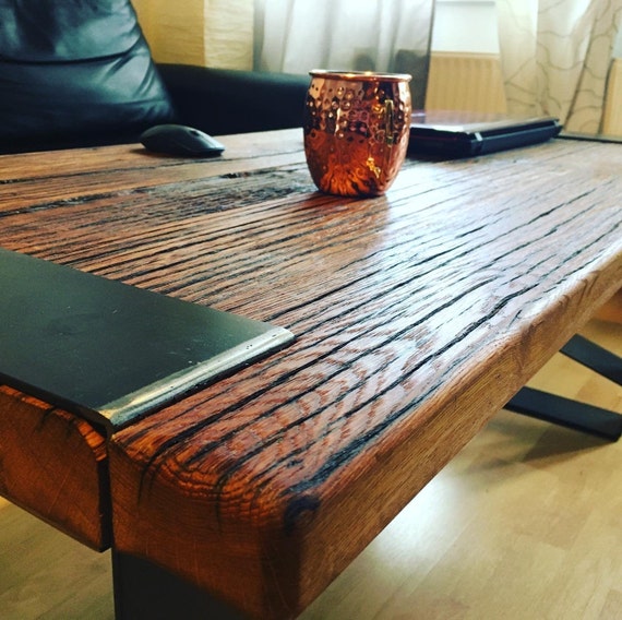 Etsy oak coffee table deals