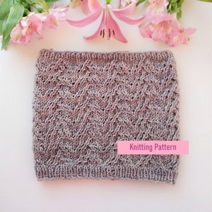 Cliff Climber Cowl KNITTING PATTERN / Cowl Knitting Pattern / Knit Cowl / Knit Cowl Pattern