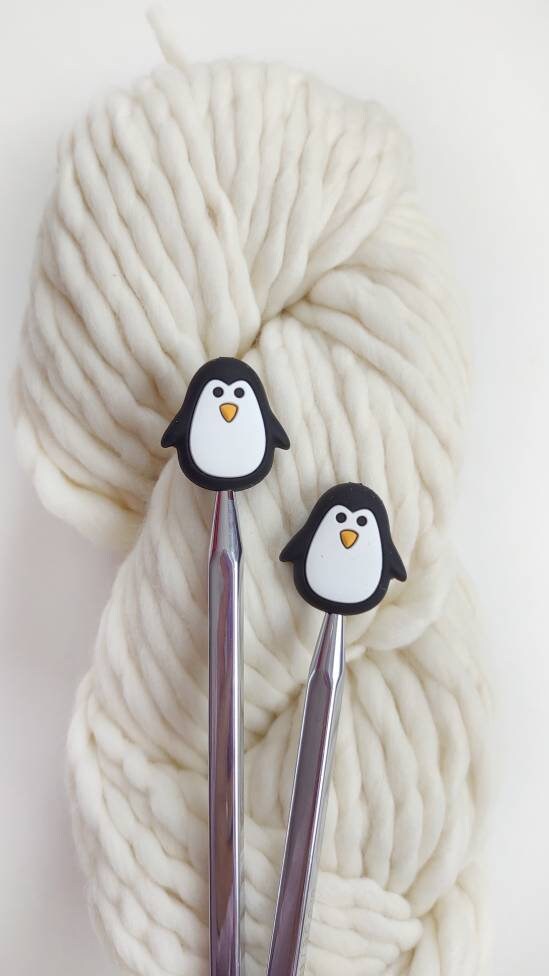 Addi Knitting Thimble Finger Ring Yarn Feeders Crochet Stitching Accessory
