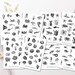 Vintage Meer Sticker Set – Maritime Aufkleber Für Journal, Planer & Deko, 2 Bögen 180x110mm