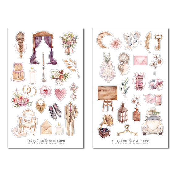 Ostern Pastell Sticker Set – Niedliche Aufkleber Für Journal, Planer & Dekoration