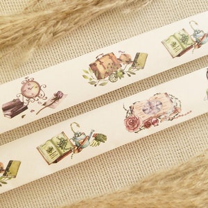 Diseño Washi Tape Magic - Mágico, Libro de hechizos, Brujería, Libros, Lectura, Elementos, Artículos, Scrapbooking, Elaboración, Cinta adhesiva, Material