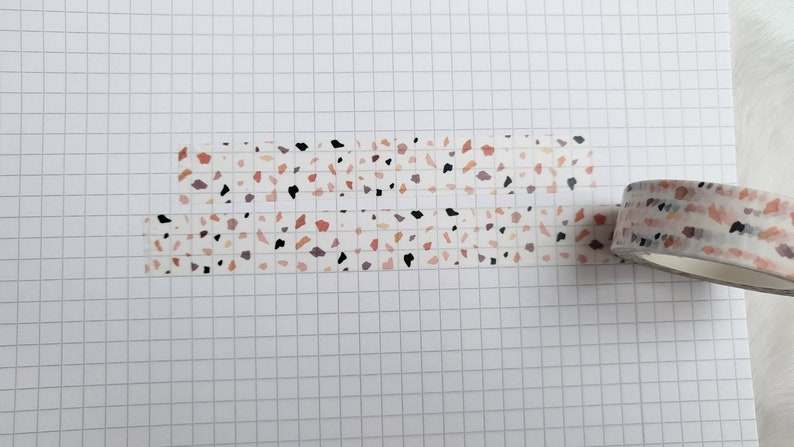 Washi Tape Formen bunt Flecken, Muster, Deko Bild 3