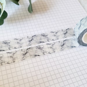 Washi Tape Marmor - Grau, Muster, Antik, Stein