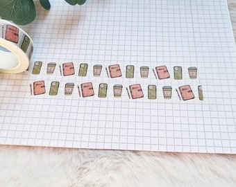 Washi Tape Planner - Cuaderno, Manualidades, Café, Diario