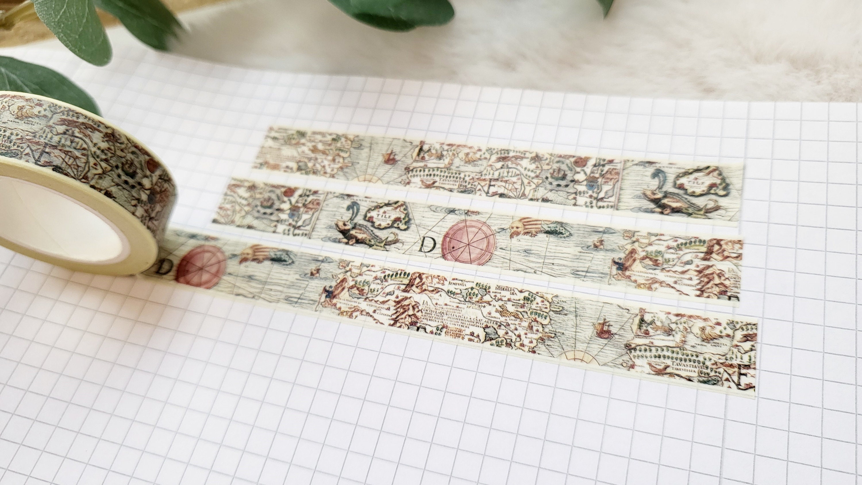 Washi Tape World Map - Map, Vintage, Sea, Countries, Travel, Vacation ...