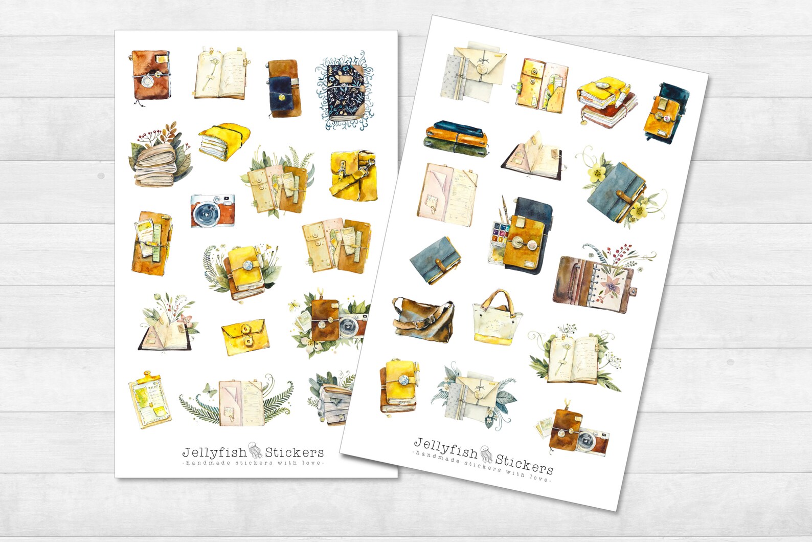 Notebook Sticker Set - Stickers, Journal Stickers, Planner Stickers ...
