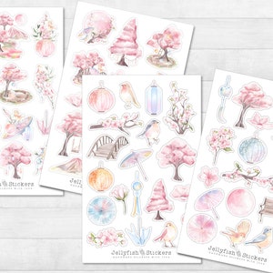 Stickers branche de cerisier sakura - Des prix 50% moins cher qu'en magasin