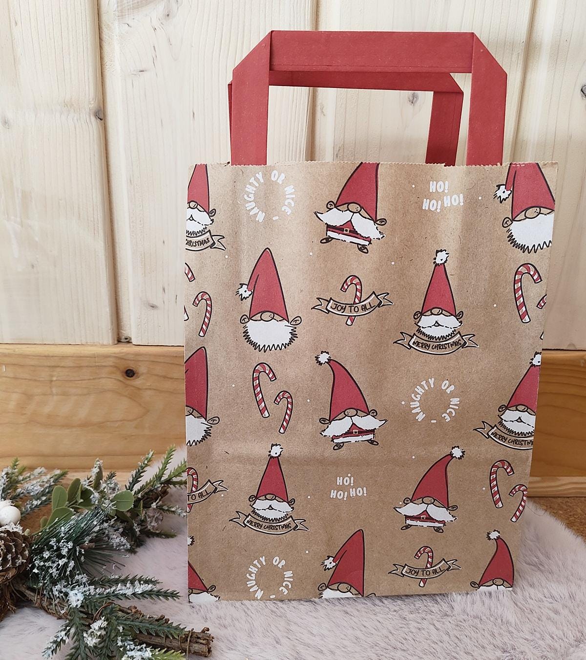 Buy Christmas Paper Gift Bags With Handles Online In India