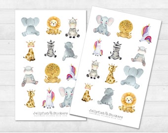 Planer Sticker Journal Sticker Affe Regenbogen Sticker für Kinder Löwe Zebra Tiere Sticker Set Elefant Niedliche Aufkleber Vogel Planer Sticker Journal Sticker Affe Regenbogen Sticker für Kinder Löwe Zebra Tiere Sticker Set Elefant Niedliche Aufkleber Vogel