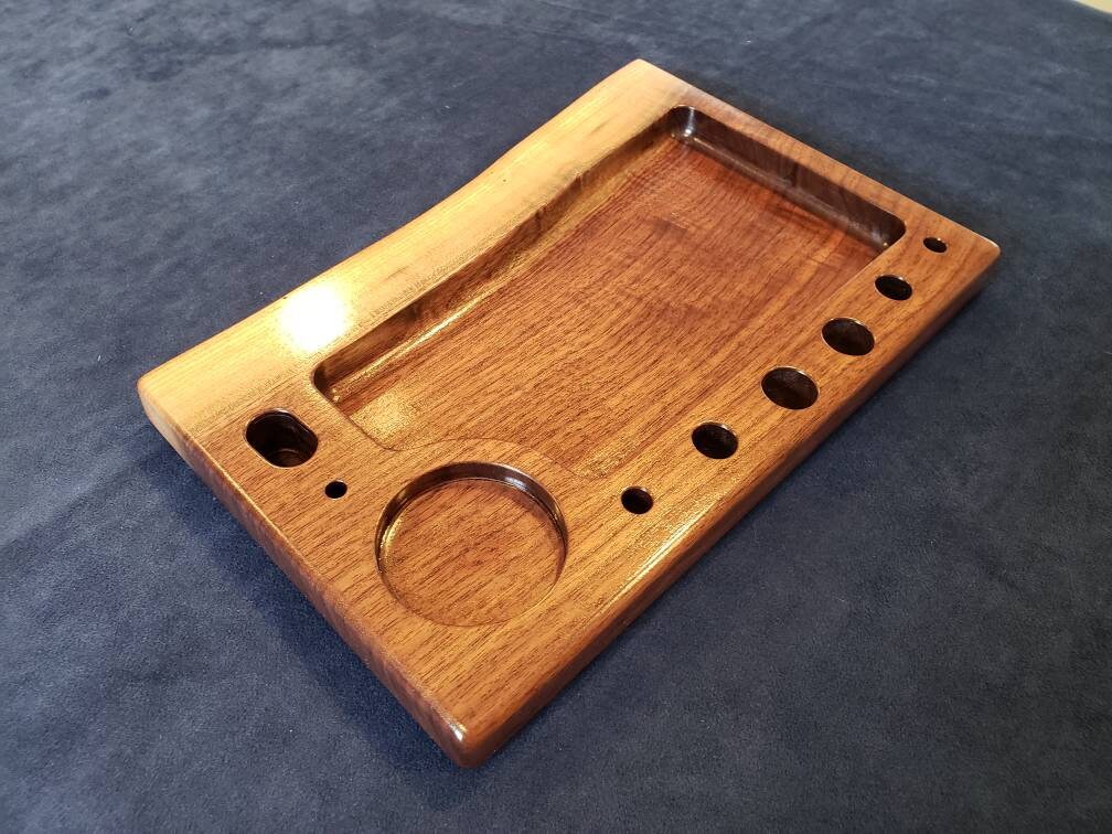 Wooden Rolling Tray Minimalist Rolling Tray Handmade From Etsy