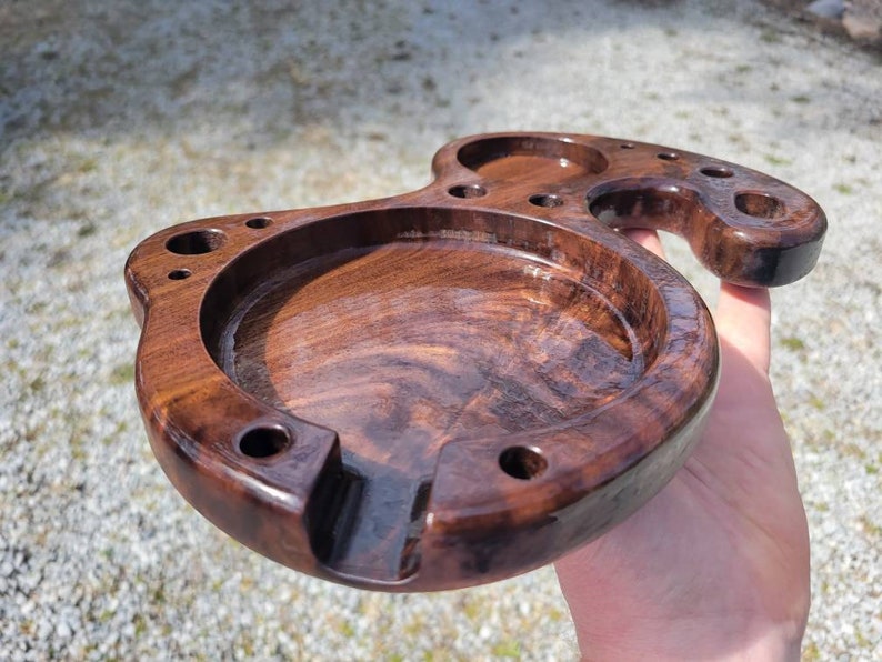 Wooden Rolling Tray Funky Rolling Tray Small Rolling Tray Etsy