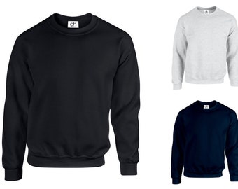 plain black jumper