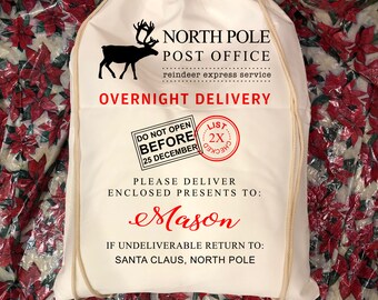 Personalized Santa Sack