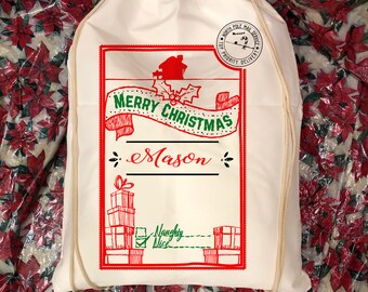 Customized Santa Sack