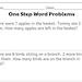One Step Word Problems All Operations PDF, Word Problems Worksheet for ...