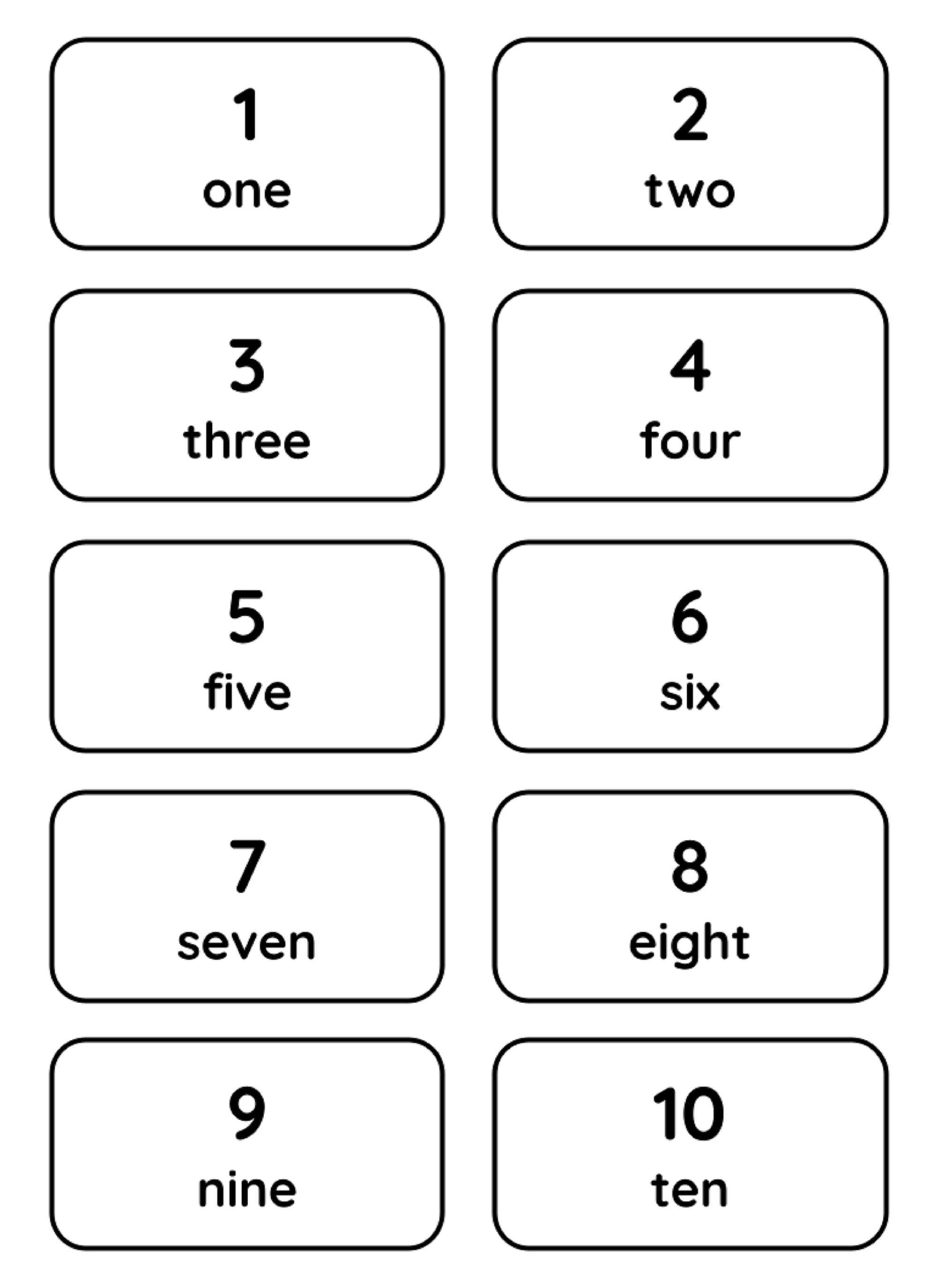 7 Best Images Of Number Flashcards 1 100 Printable