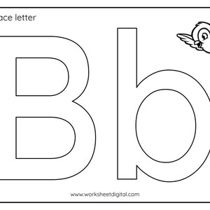 26 Printable I Can Trace the Letter Preschool Kindergarten - Etsy