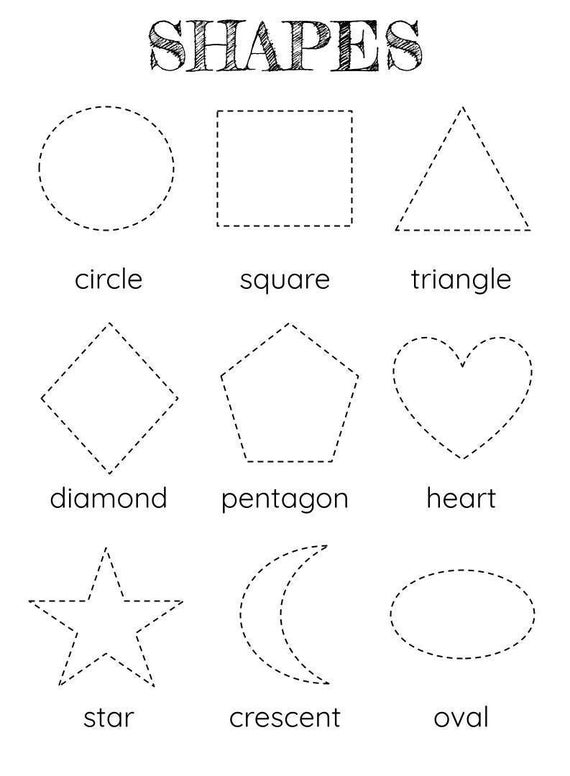 A to Z Kids Stuff  Preschool & Kindergarten Shapes - Triangle