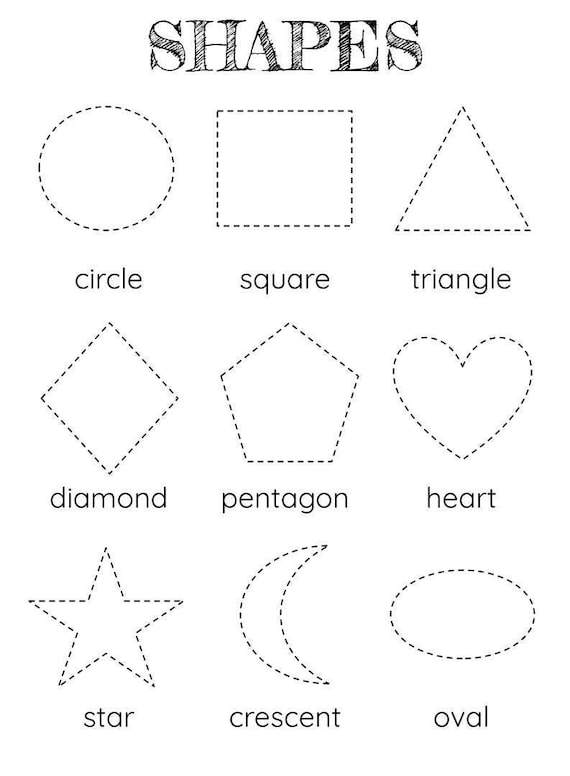 A to Z Kids Stuff  Preschool & Kindergarten Shapes - Triangle