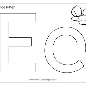 26 Printable I Can Trace the Letter Preschool, Kindergarten, Homeschool ...