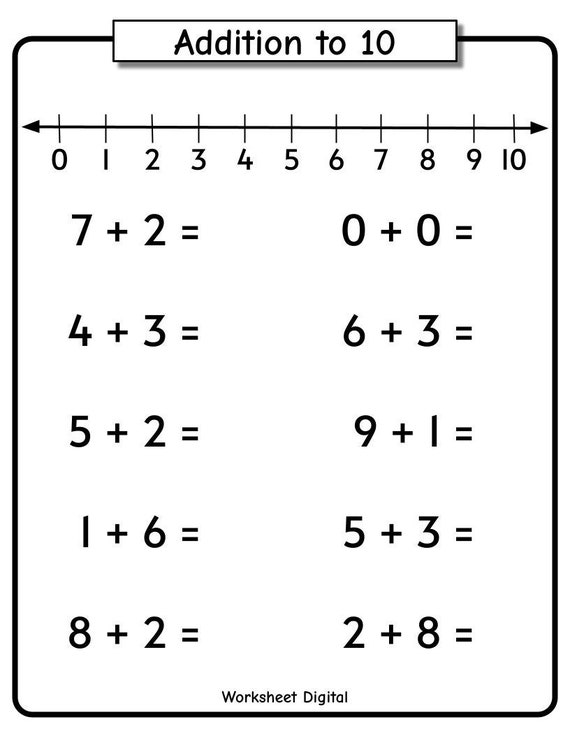 Poem: One, Two, Three, Four, Five Worksheet for Kindergarten - 1st Grade