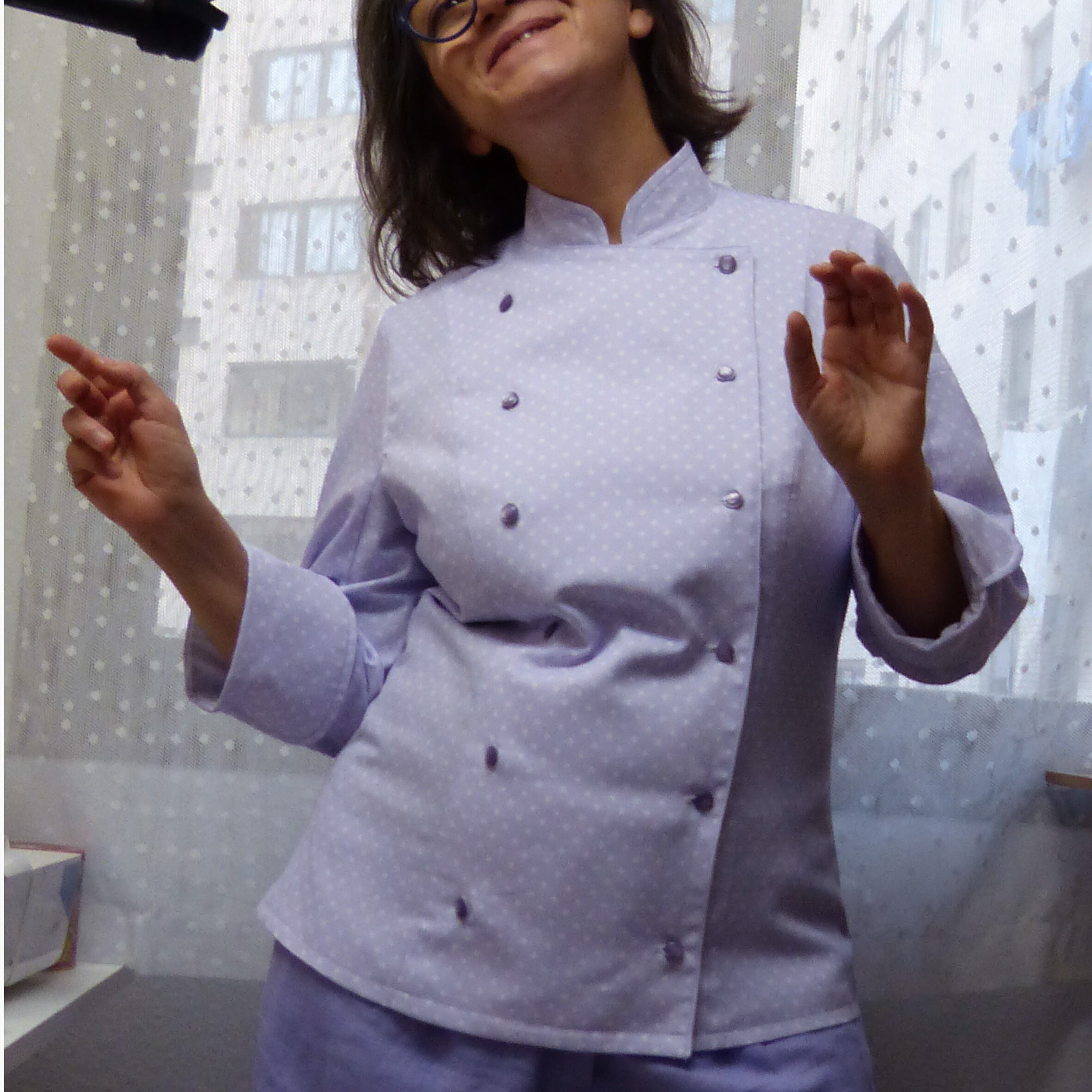 PDF Pattern of Women's Chef Jacket Print/all Sizes/woman Chef Jacket Pattern Pdf/includes