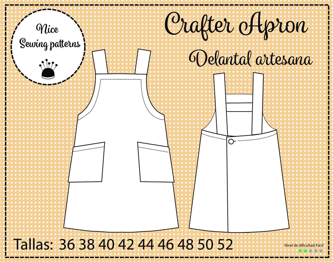 The Spruce Cross Back Apron – BA Craftmade Aprons